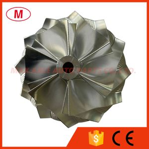 CT26 50.00/68.00mm 6+6 blades Performance Turbocharger Turbo Billet compressor wheel/Aluminum 2618/Milling wheel for Cartridge/CHRA/Core