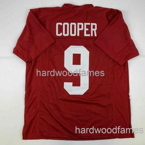 Пользовательский футбольный футбольный футболист Amari Cooper Alabama Red College Добавьте любой номер имени