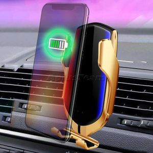 R2 Wireless Car Charger Mount Automatic Clamping 10W Fast Phone Charging Holder Universal New Model UM New High Quality