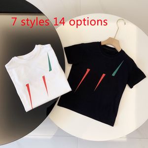 Wholesale Kids Family Matching Outfits T Shirts Tops Tees Letters Clothing Girl T-shirts Fashion Comfortable Casual Child Boy Baby 14 Styles Clothes Summer