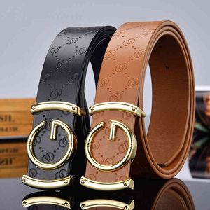 2020The G type smooth buckle unisex female watch strap casual wild lady adjustable belt designer high quality brand