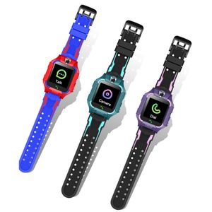 Kids Q19 Smart Watch Telefone Chamada Relógios Relógios Boy Voz Chat Meninas SOS Falando Z6 th Presente Infantil para iOS Android Smartphone Non Wateproof