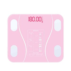 Escala de gordura corporal inteligente multi-funcional com disposição LED BT Eletrônica Smart Digital Peso Escala de Banheiro H1229