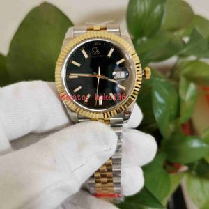Высочайшее качество BP Watch 36 мм 41 мм 126333 Золотая сталь черный циферблат два тона, люминесцентный сапфир Jubilee 2813 Движение механические автоматические мужские часы наручные часы