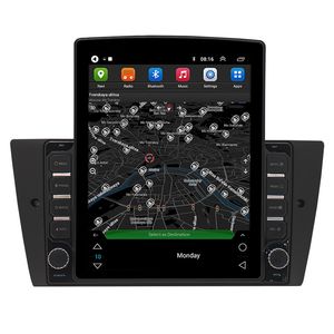 Android Auto-DVD-Video-Player Tesla Vertical 10 Zoll Touchscreen-Radio für Bmw 3 2005–2012 mit GPS-Navigation