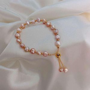 Koreanischen Stil Simulation Perle Armband Für Frau Luxus Zirkon Biene Anhänger Schmuck Geschenke Charme Armbänder
