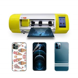 Tablet Film Cutting Machine For Vinyl Hydrogel TPU Screen Smart Mobile Phone Protective Sheet Jiutu on Sale