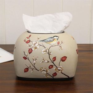Toilet Paper Holders Ceramic Bathroom Box Tissue Luxury Organizer Holder For Office Home Living Room Dining KTV Useful