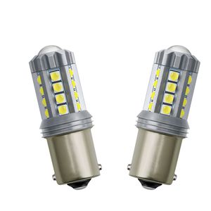 S25 1156 BA15S P21W 3030 23 SMD Araba LED Işık Dönüş Sinyali Işık Oto Fren Lambası Ters Ampuller 6000 K Süper Parlak Beyaz 12 V