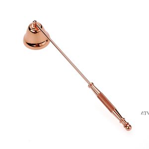Vintage Candle Extinguisher Fire Killer Rose Gold Black Metal Iron Wedding Ornaments Party Accessories Classical Romantic RRB12754