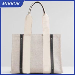 Mirror top de alta qualidade de capacitação de lona bolsa de lona de luxo impressão de bolsa de ombro listrada bolsa de moeda
