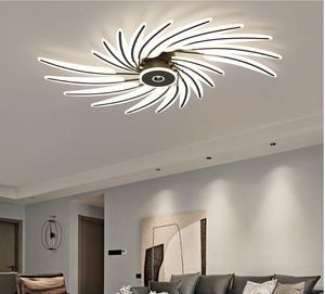 Luz de teto de penas modernas lâmpada sala de estar sala de jantar decoração interior