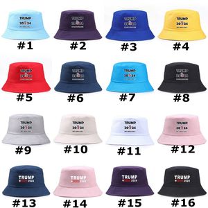 Trump 2024 Fisherman America Party Hats Keep Bucket Sun Cap 33 estilos EUA Eleição Trump Hat Grande Popular Moda O Presente Bebê