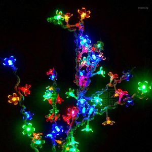 Party Decoration Holiday LED Garlands String Lights Meter Cherry Pendant Wedding Event Garden Lamps Blossom Fairy Light