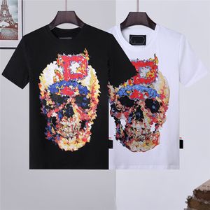 Wysokiej Jakości Hot Summer Designer Męskie Koszulka Krótkie Rękawy Czarny White Classic Style Pięć Spiczasty Letter T Shirt Men Tee Round Neck Moda Top T Shirt