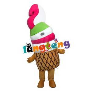 Maskottchen-Kostüme1201 Eiscreme-Maskottchen-Kostüm, Design-Anzug, Cartoon-Kostüm, professionelles Weihnachten