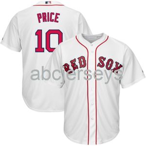 Camisa de beisebol David Price personalizada costurada XS-6XL