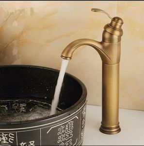 Wholesale contemporary toilet for sale - Group buy Bathroom Sink Faucets Basin Faucet Brass Antique Bronze Gold Contemporary Single Handle Deck Mounted Bath Toilet Mixer Water Taps