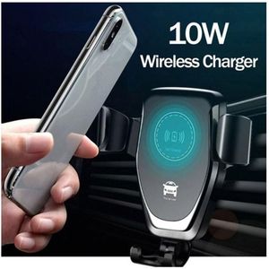 10W Wireless Auto Ladegerät Air Vent Halterung Telefon Halter Für iPhone XS Max Samsung S9 Xiaomi MIX 2S Huawei Mate 20 Pro 20 RS