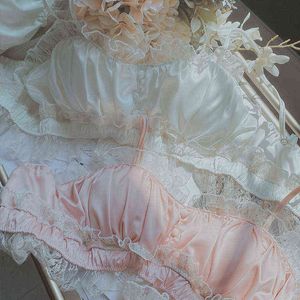 NXY sexy setKawaii Sexy Japanese Ddlg Lingerie for Women Grils 2021 Lace Sleepwear Sweet Cute Lolita Underwear Bra and Panty Bralette 1127