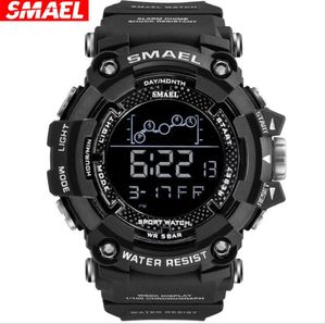 Vendite calde SMAEL 1802 Orologi digitali da uomo Luminoso 50M Waterproofwatch sport casual outdoor orologio da polso da studente impermeabile