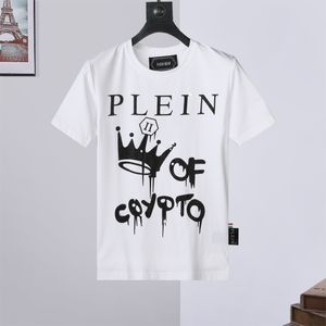 PLEIN BEAR T SHIRT męskie designerskie koszulki Rhinestone czaszka męskie t-shirty klasyczne wysokiej jakości hiphopowy sweter Tshirt Top na co dzień Tees PB 16621