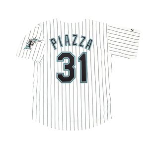 Cucitura personalizzata Mike Piazza Florida Home White Jersey W/ Team Patch Men Women Youth Baseball Jersey XS-6XL