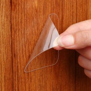 Wall Stickers 5/10pcs Transparent Double Sided Tape No Trace Self-Adhesive Waterproof Super Strong Sticky Household Decoration Fixed Tools