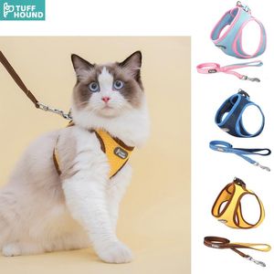 Wholesale lightweight safety vest resale online - Cat Collars Leads Harness And Leash Set Reflective Mesh Breathable Adjustable Safety Lightweight Durable Pet Dog Vest