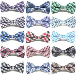 Fashion Formal Cotton Bow Tie Kid Classical Striped Bowties Colorful Butterfly Wedding Party Bowtie