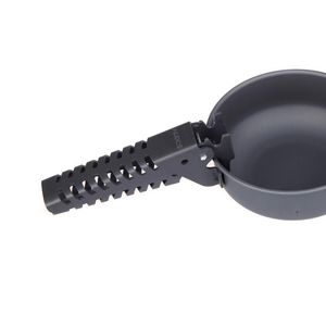 Cucina da campo ALOCS Anti-scottatura Ultraleggero Campeggio all'aperto Barbecue Utensili per pentole Pentola Pentola Pinza Pinza in alluminio anodizzato Morsetto