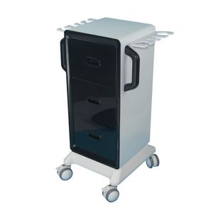 Elitzia ET433 Salon Other Items Furniture Vertical Spa Trolley Rolling Cart With 3 Drawers Large Storage Place