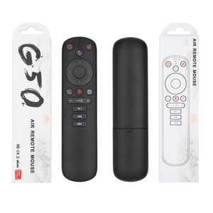 G50S Il più nuovo giroscopio wireless Fly Air Mouse 2.4G Telecomando vocale intelligente per X96 Mini H96 MAX X3 PRO Android TV Box