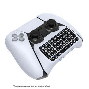 2023 Tastiera wireless per controller Tastiera esterna Bluetooth Chat Tastiera vocale per Playstation 5 Gamepad G220304