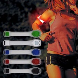 Wholesale reflective arm bands for sale - Group buy Sports Gloves Arm Warmer Belt Bike LED Luminous Armband Safety Reflective Strap Snap Wrap Light Up Band
