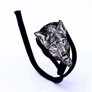 NXY Slips und Höschen 5 Stück C-String Männer Sexy Wolf Design Herren String Unterwäsche Transparente Hosen Versuchung Leidenschaft 1126