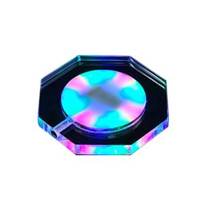 Mats Pads Mini LED Home Party per Drink Festival Interruttore tattile Cambia colore impermeabile Portabicchieri a batteria antiscivolo