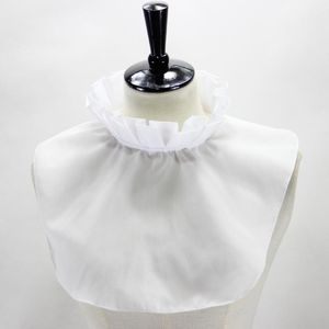 Bow Ties Linbaiway Korean Stand Fake Collar Women Autumn Sweater False Half Shirt Tops Detachable Collars White Nep Kraagie