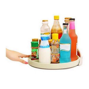 Kitchen Storage & Organization Home Basket Bottle Cans Caster Display Stand Holder Tool Organizer Adjustable 360 Rotate