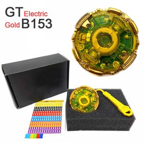 Single GT Series Gyro Beybleyd Burst Metal Fusion Spinning Alloy Golden Version Electric Flashing Gyroscope Toys for Children X0528