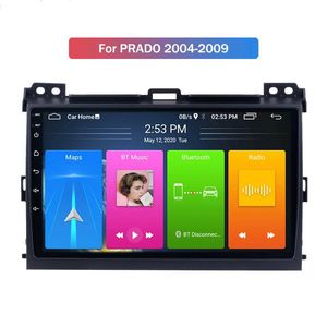 Android 10 Quad Core Video Multimedia System Samochód Odtwarzacz DVD Nawigacja GPS dla TOYOTA Prado 2004-2009