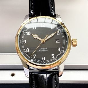 I-015 40mm * 12mm montre de luxe orologi da uomo Movimento automatico della macchina Cassa dell'orologio in acciaio 316 fine Orologi da polso