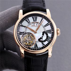 JB factory built RDDBHO0568 true tourdoline wrist watch size 45mm loaded RD540 movement data structure and drive system 18K vacuum