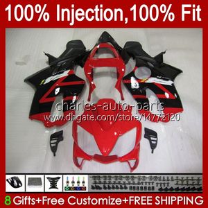 Motorcycle OEM Fairings For HONDA CBR 600 F4 FS CC 600F4 CBR600F4 1999 2000 Bodywork 54No.126 CBR600FS 600CC 1999-2000 CBR600 F4 99 00 Red black Injection mold Body