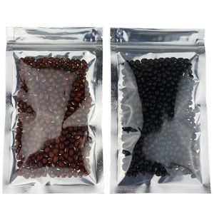 Sacos de plástico do cheiro de plástico Sacos de zíper resealable Bolsas de embalagem de armazenamento de alimentos embalagens de alumínio vazio