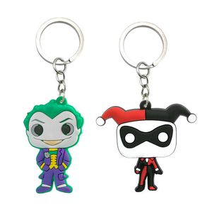 20 sztuk PVC Kluczowa Chain Klasyczny Anime Movie Figurka Keyring Para Pamiątkowe Uchwyt Klucz Boyfriend Girlfriend Keys Akcesoria G1019