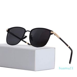 Designer Polarized Mens Sunglasses Blue Mirorr Luxury Designer Women SunGlasses UV400 Protection Driving Sunglasses For Men With Box