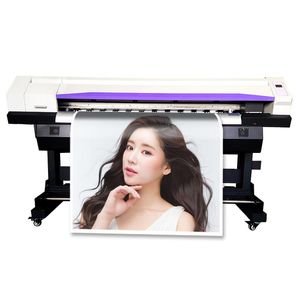 Skrivare Eco Solvente Plotter de Impresion 1.6m Digital Po Printing Machine Sign Poster Skrivare