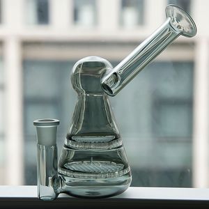 Fumo da 6,6 pollici colorato pipa ad acqua in vetro strano 14mm Joint Banger Hanger Nail Bong Dab Rigs Oil Rig Beaker 969