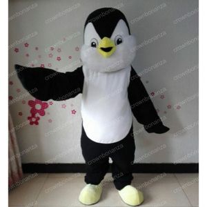 Halloween Pingwin Mascot Costume Wysokiej jakości stroje postaci z kreskówek Dorośli rozmiar Bożego Narodzenia Karnawał przyjęcie urodzinowe strój na zewnątrz